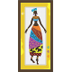 African Modern Art Paintings (A-6983)